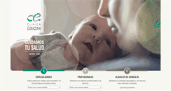 Desktop Screenshot of clinicaeuskalduna.com