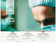 Tablet Screenshot of clinicaeuskalduna.com